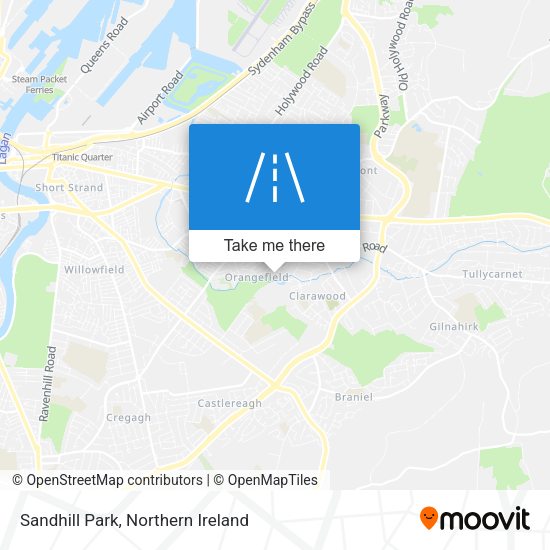 Sandhill Park map