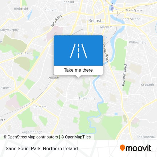 Sans Souci Park map