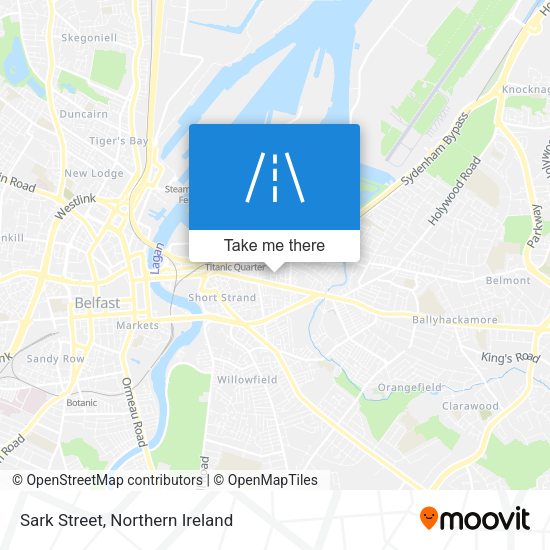 Sark Street map