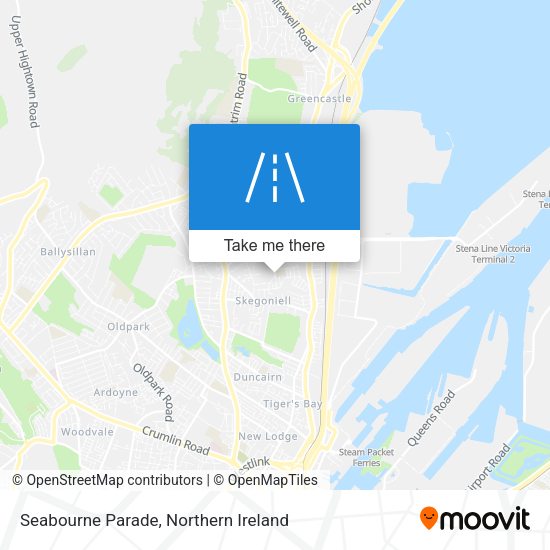 Seabourne Parade map
