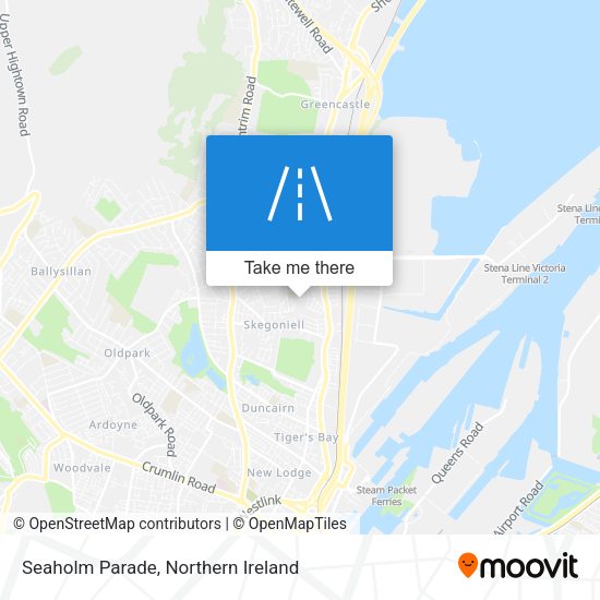 Seaholm Parade map