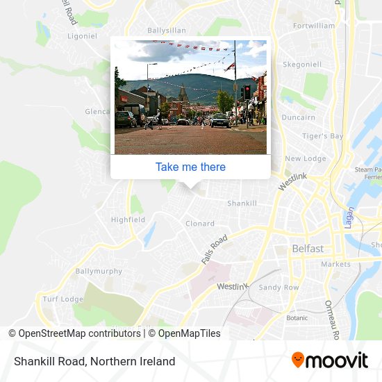 How to get to Shankill Road, Belfast by bus?