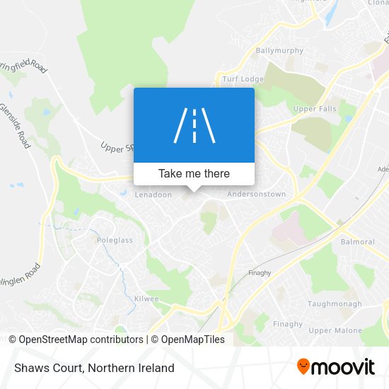 Shaws Court map