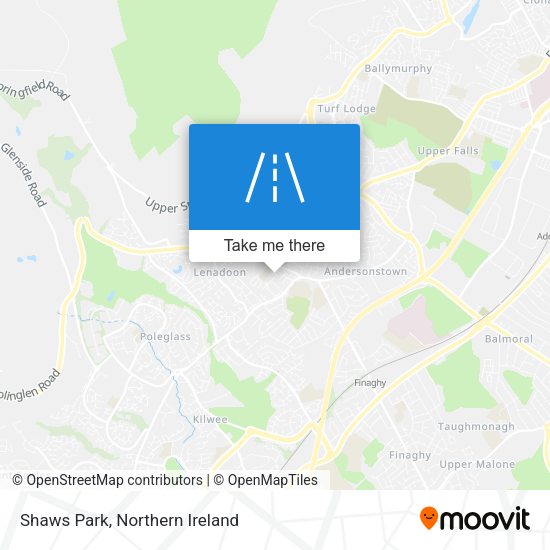 Shaws Park map
