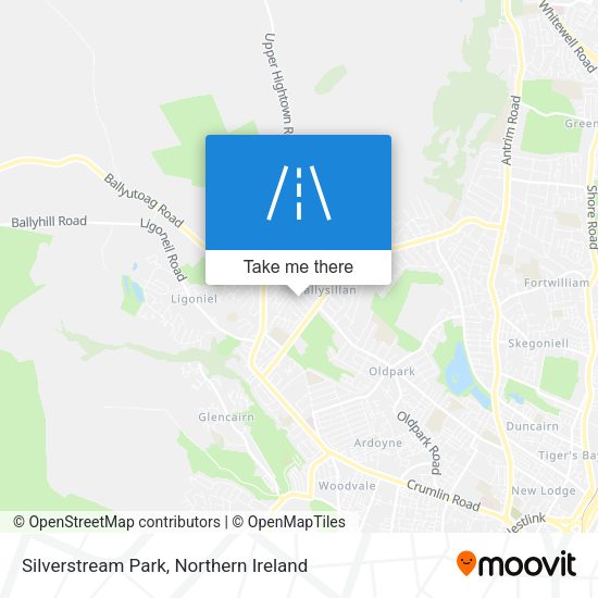 Silverstream Park map