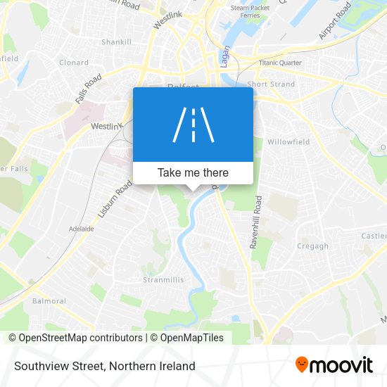 Southview Street map
