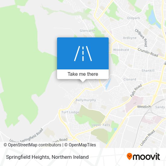 Springfield Heights map