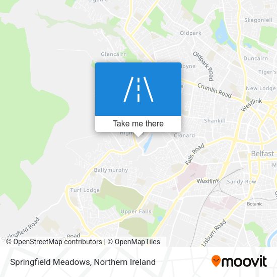 Springfield Meadows map