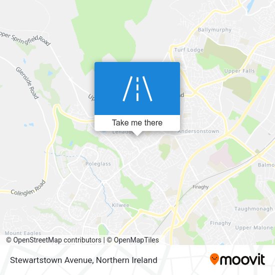Stewartstown Avenue map