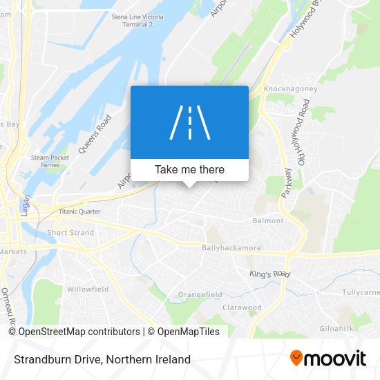 Strandburn Drive map
