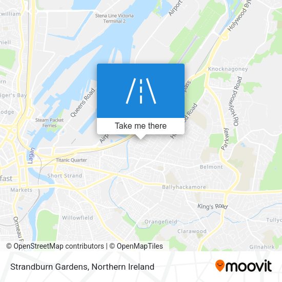Strandburn Gardens map