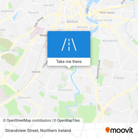 Strandview Street map