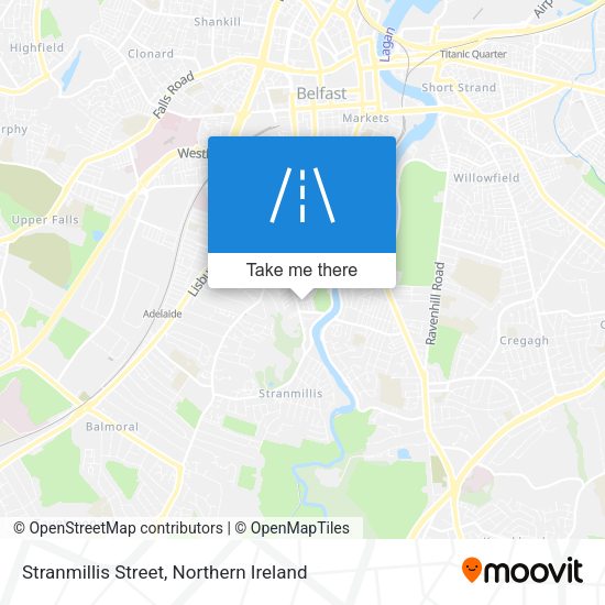 Stranmillis Street map