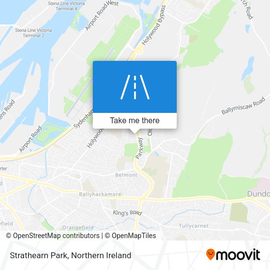 Strathearn Park map