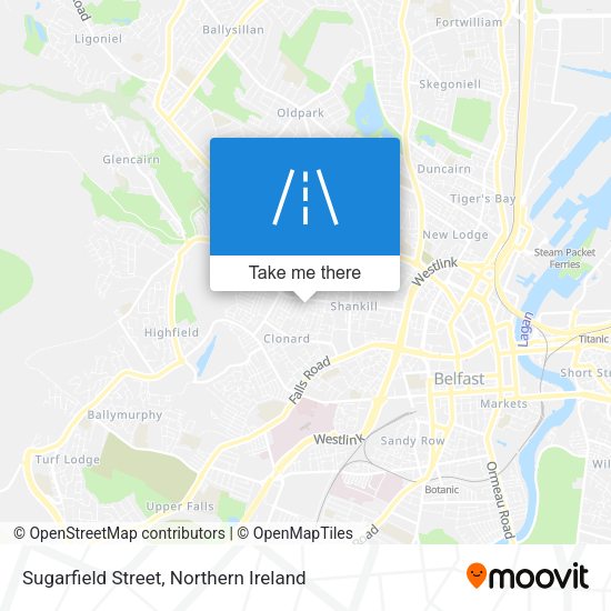 Sugarfield Street map