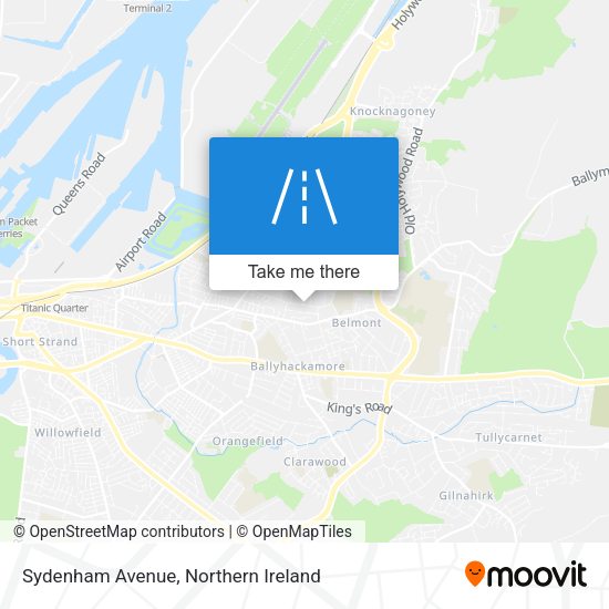 Sydenham Avenue map