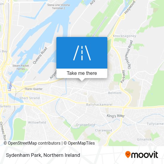 Sydenham Park map