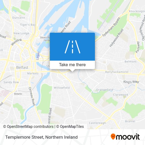 Templemore Street map