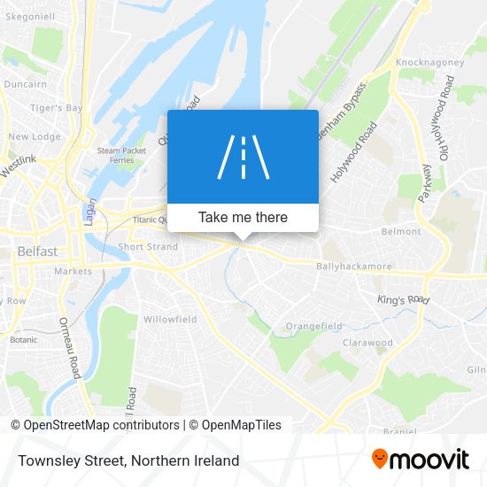 Townsley Street map