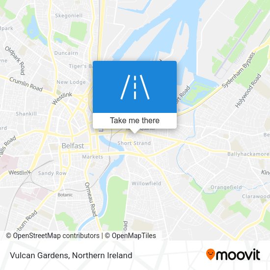 Vulcan Gardens map