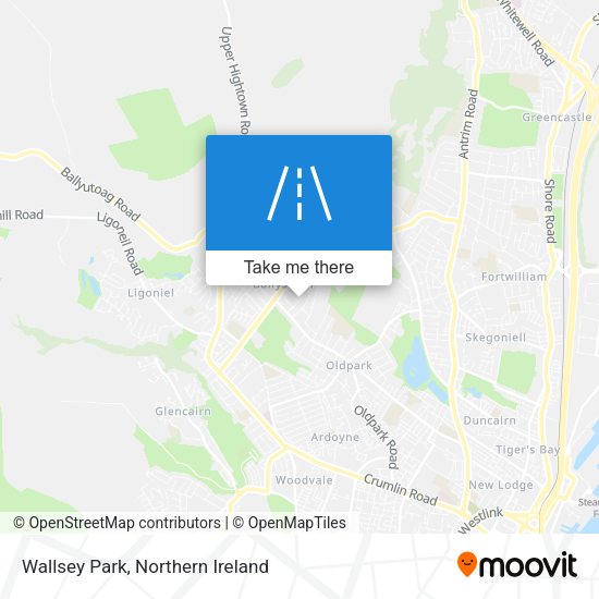 Wallsey Park map