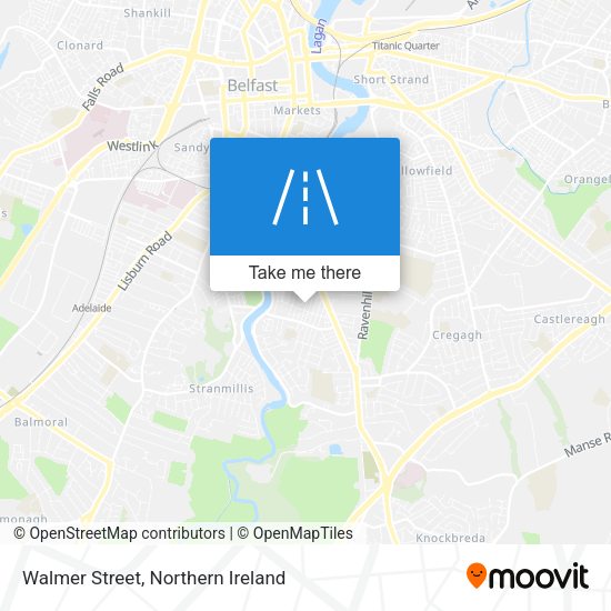 Walmer Street map