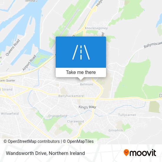 Wandsworth Drive map