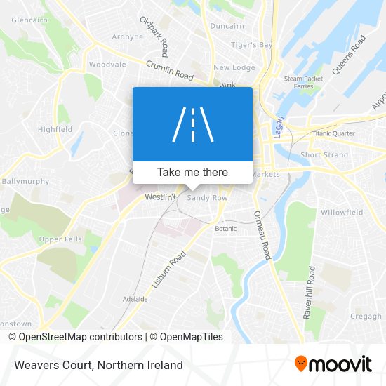 Weavers Court map