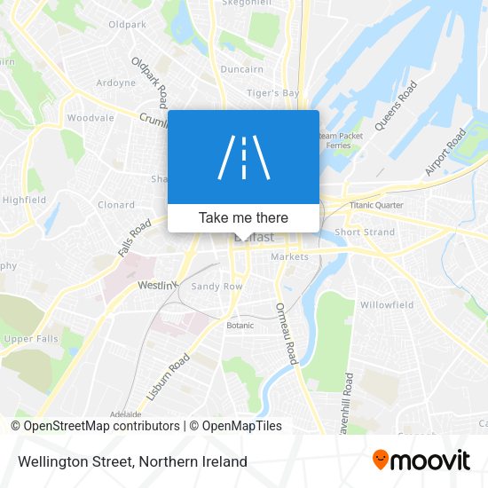 Wellington Street map