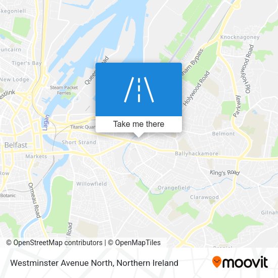 Westminster Avenue North map