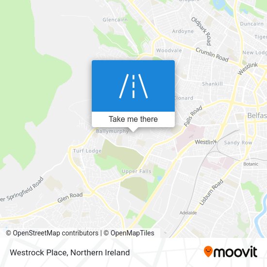 Westrock Place map