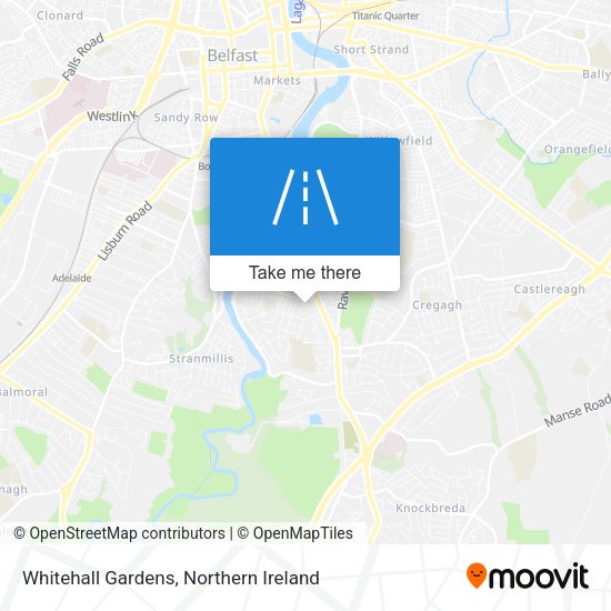 Whitehall Gardens map
