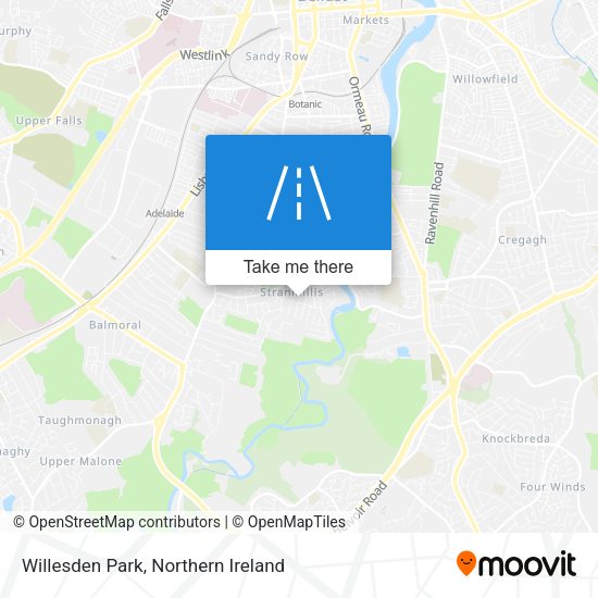 Willesden Park map