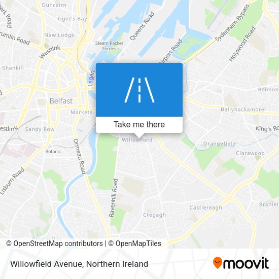 Willowfield Avenue map