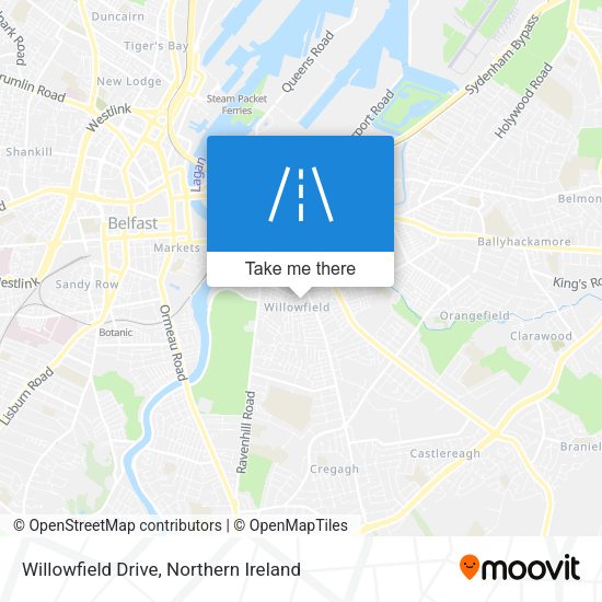 Willowfield Drive map