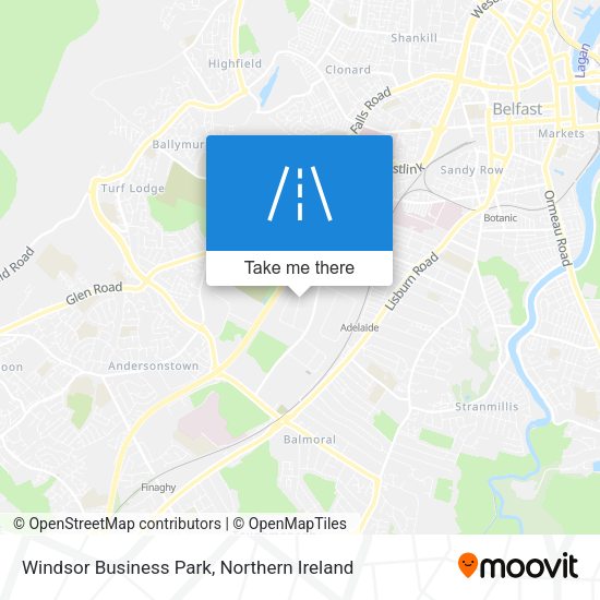Windsor Business Park map