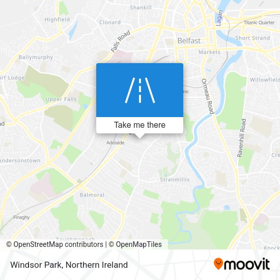 Windsor Park map