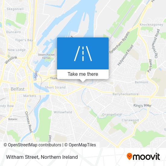 Witham Street map