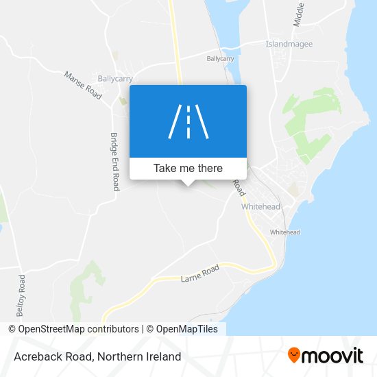 Acreback Road map