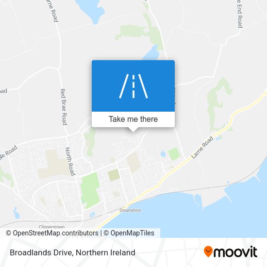 Broadlands Drive map