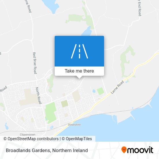 Broadlands Gardens map