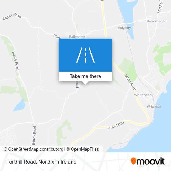 Forthill Road map