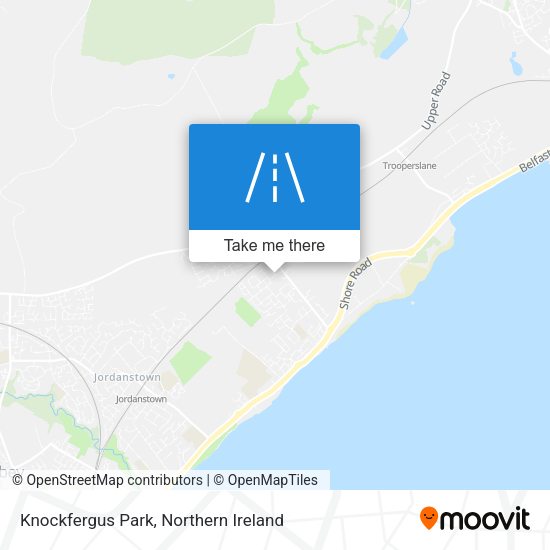 Knockfergus Park map