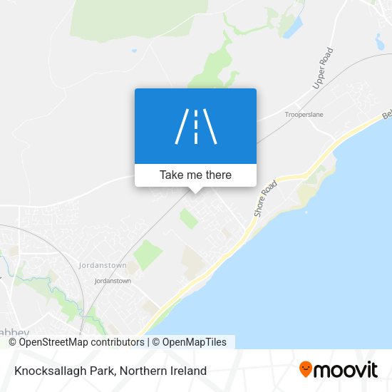 Knocksallagh Park map