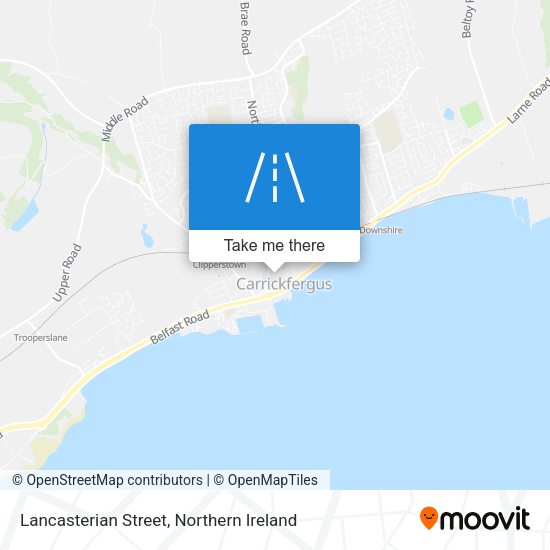 Lancasterian Street map