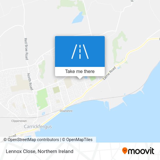 Lennox Close map