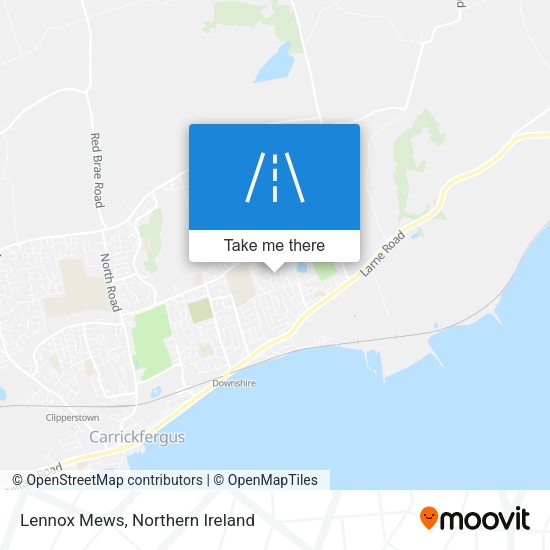 Lennox Mews map