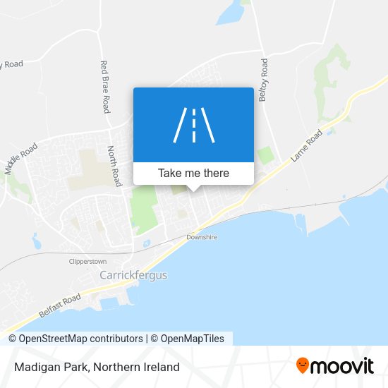 Madigan Park map