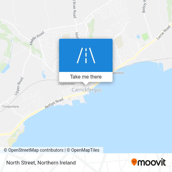 North Street map