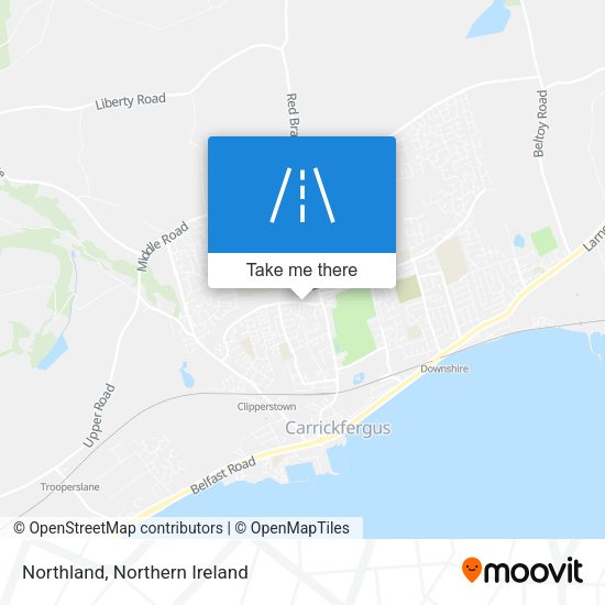 Northland map